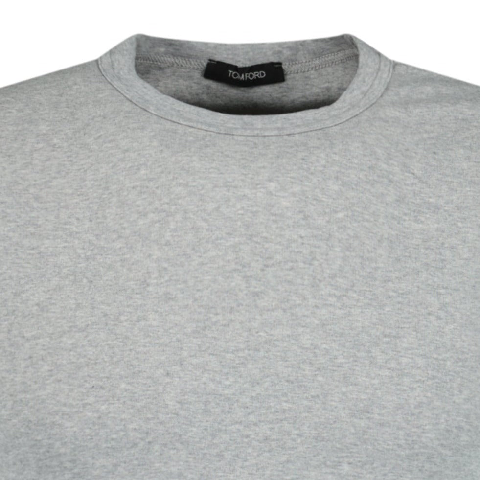 Tom Ford TF Crew Neck T-Shirt Grey - Boinclo ltd - Outlet Sale Under Retail