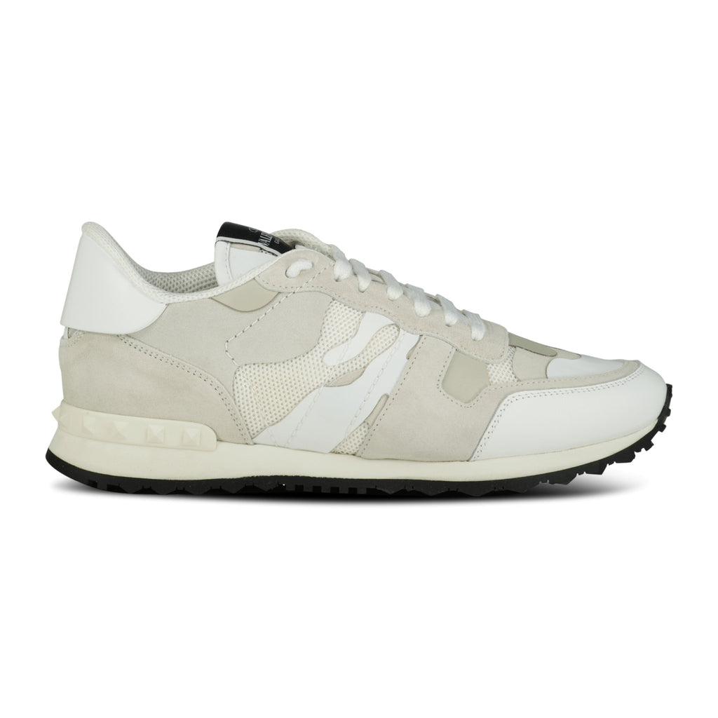 Valentino Camouflage Rockrunner Trainers White - Boinclo ltd - Outlet Sale Under Retail