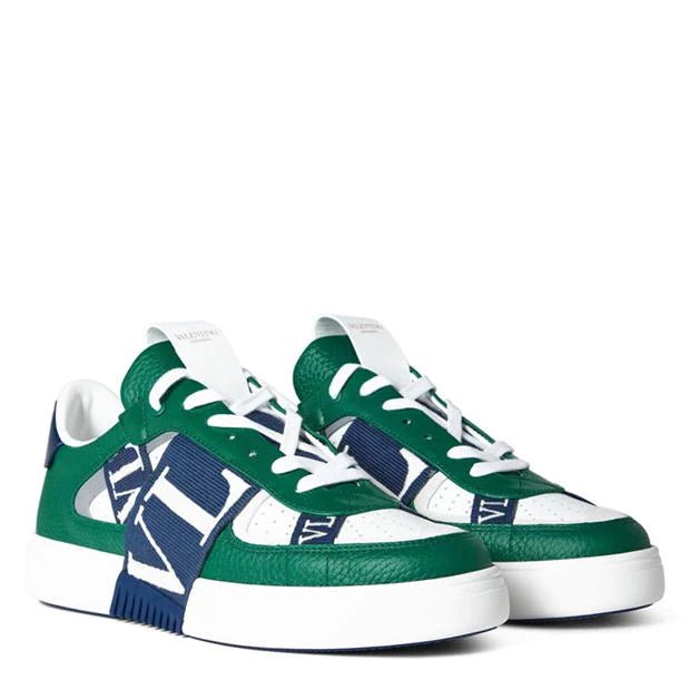 Valentino VLTN Sneaker Bands Green & Blue - Boinclo ltd - Outlet Sale Under Retail
