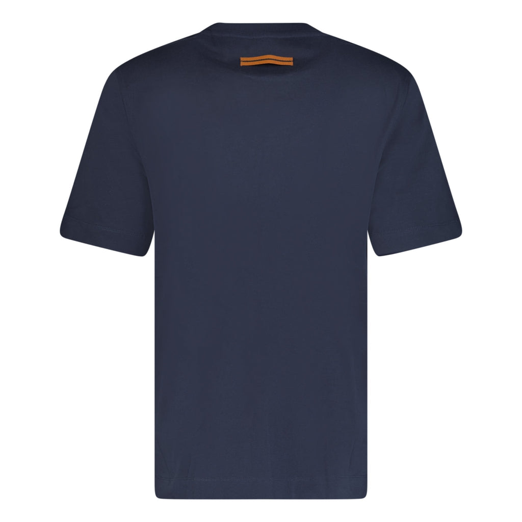 Zegna Logo T-Shirt Navy - Boinclo ltd - Outlet Sale Under Retail