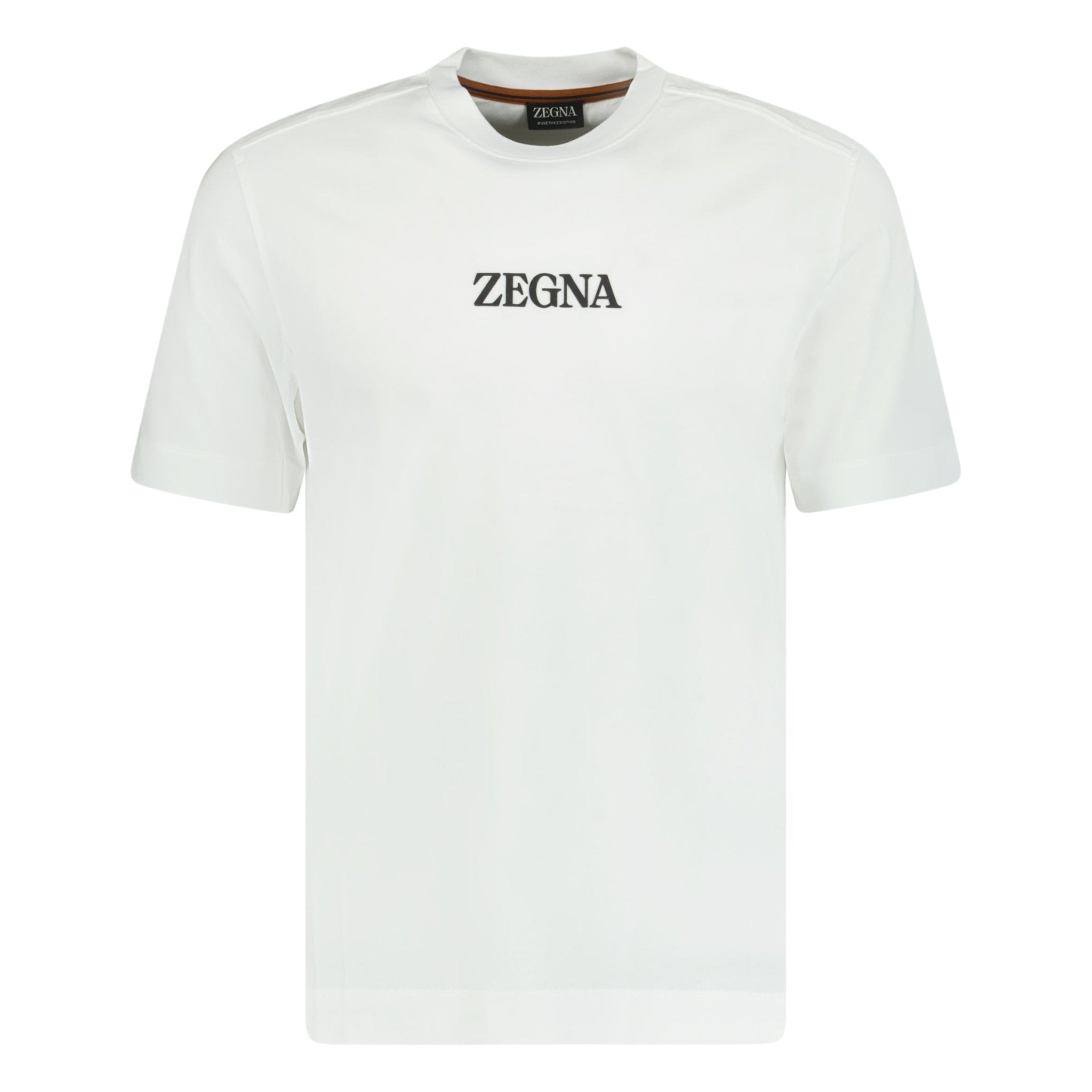 Zegna Logo T-Shirt White